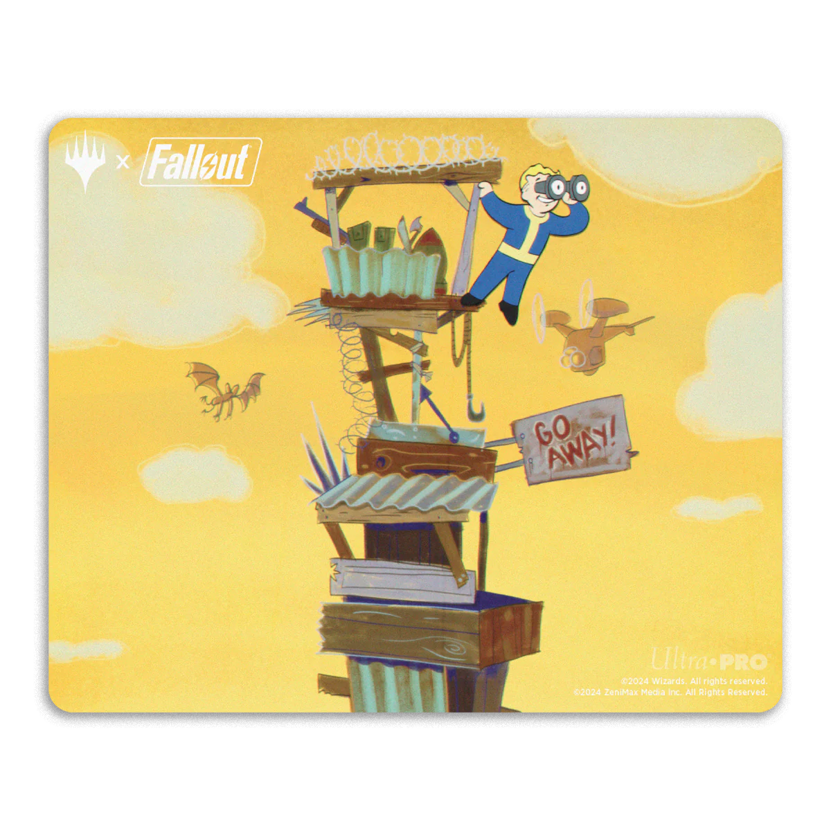 Fallout® Command Tower Mousepad for Magic: The Gathering