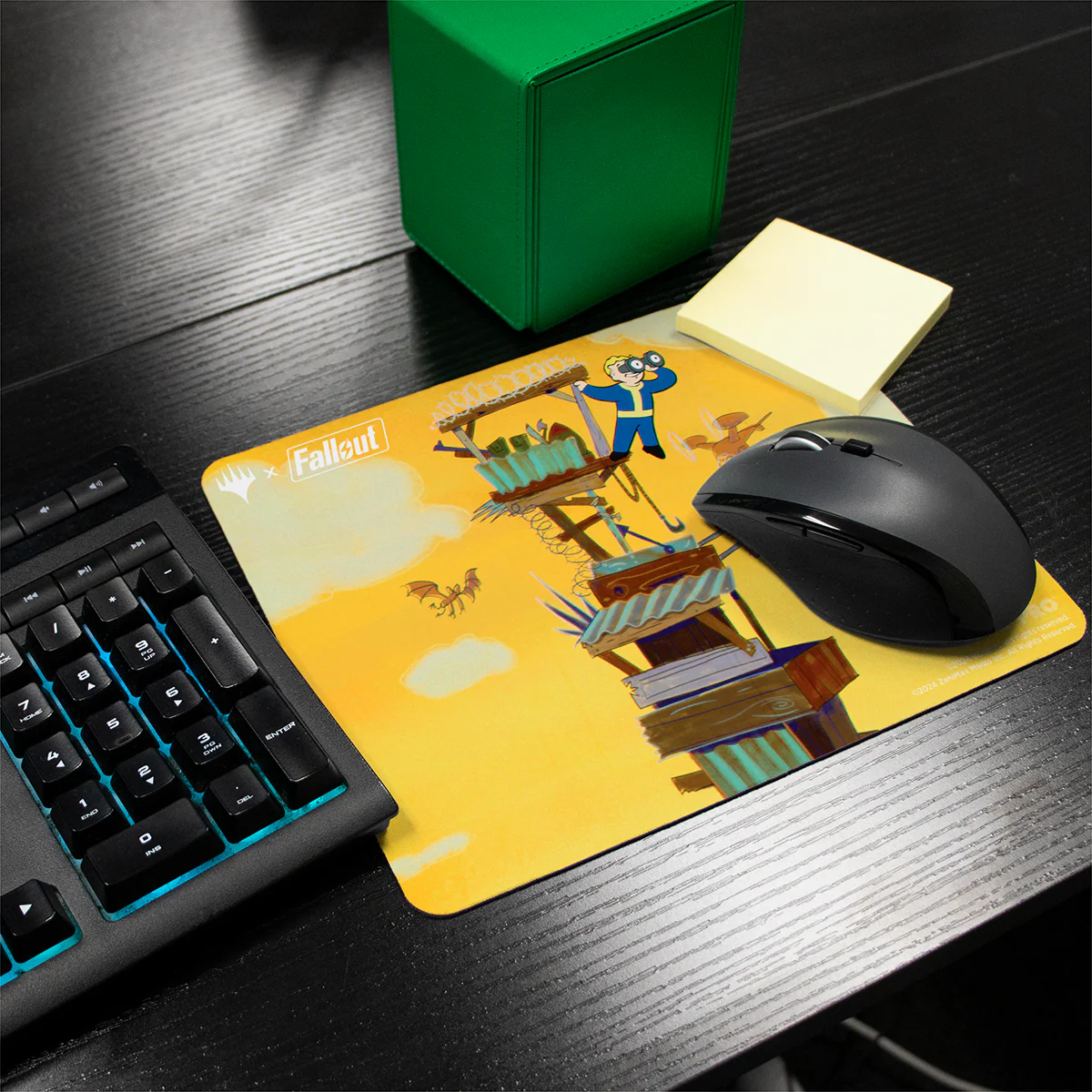 Fallout® Command Tower Mousepad for Magic: The Gathering - Image 2