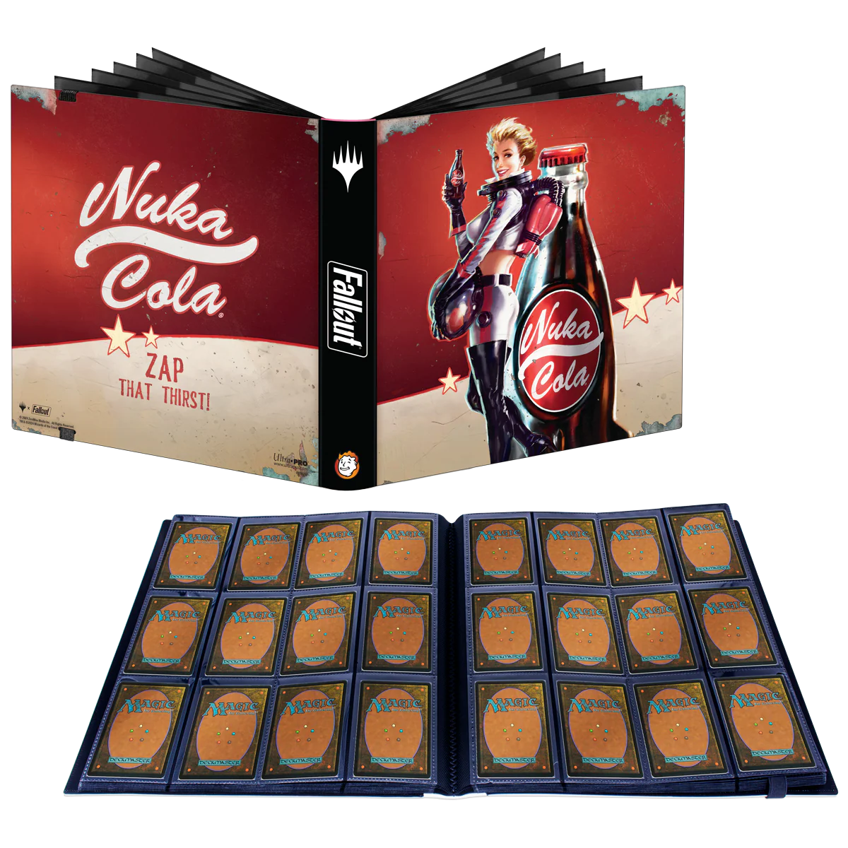 Fallout® Nuka-Cola Pinup 12-Pocket PRO-BINDER® for Magic: The Gathering - Image 2