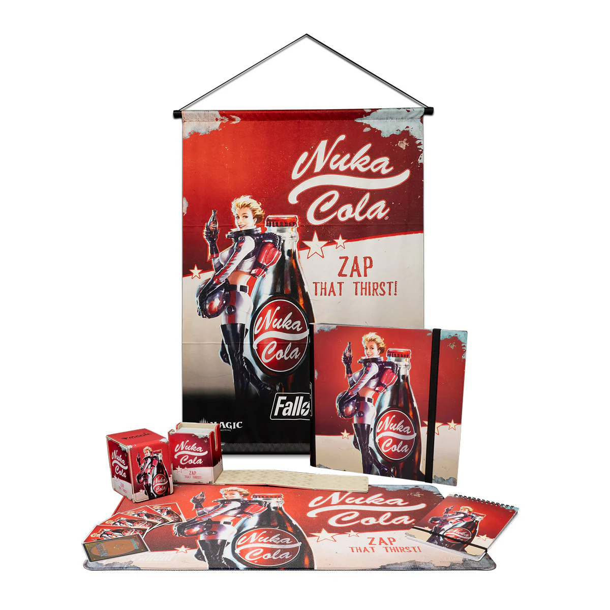 Fallout® Nuka-Cola Pinup Wall Scroll for Magic: The Gathering - Image 3
