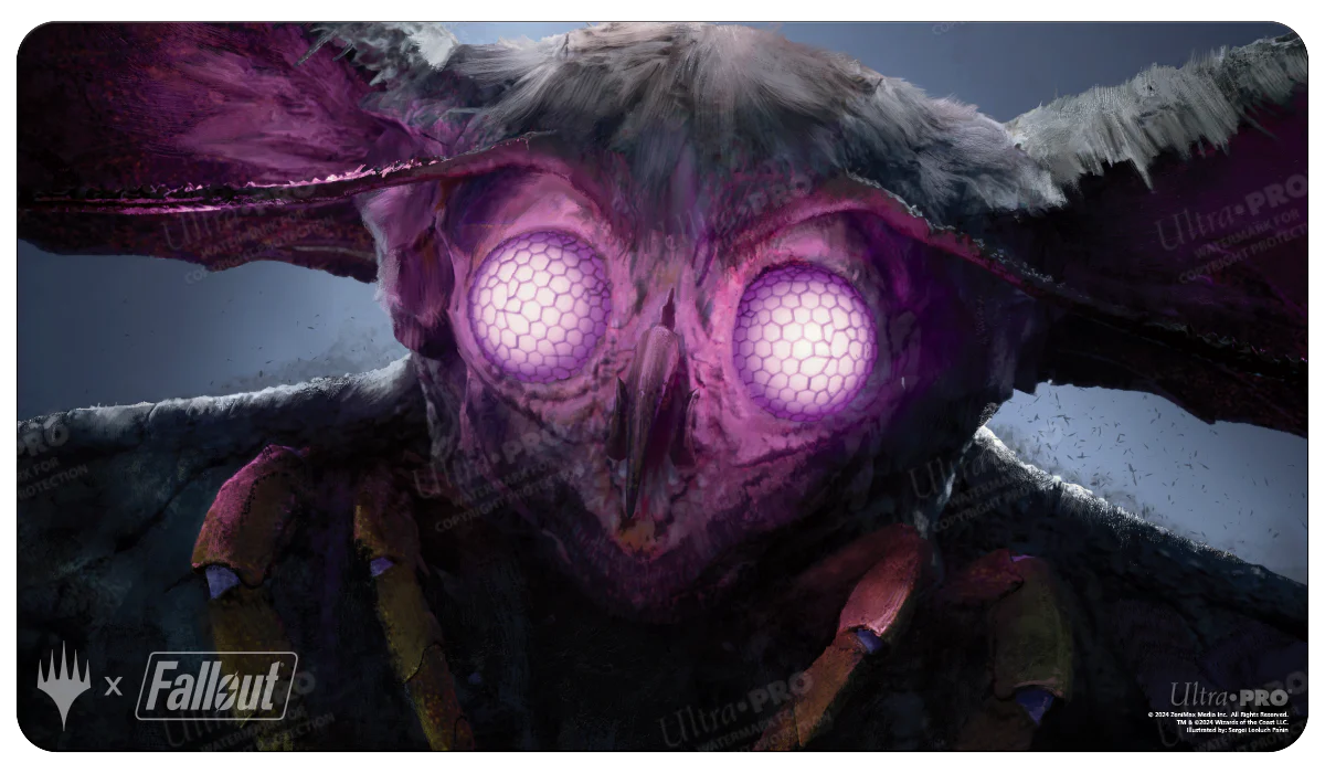 Fallout® The Wise Mothman Standard Gaming Playmat for Magic: The Gathering