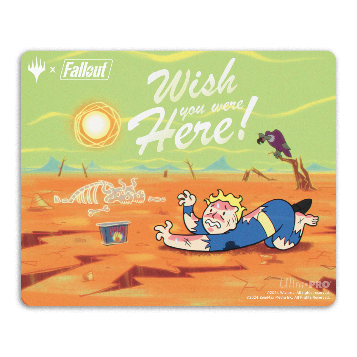 Fallout® Wasteland Mousepad for Magic: The Gathering