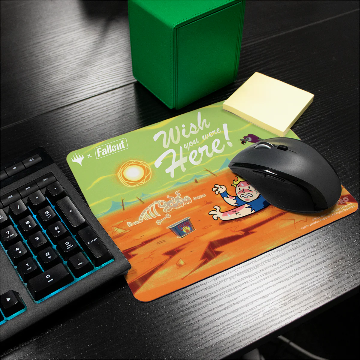 Fallout® Wasteland Mousepad for Magic: The Gathering - Image 2