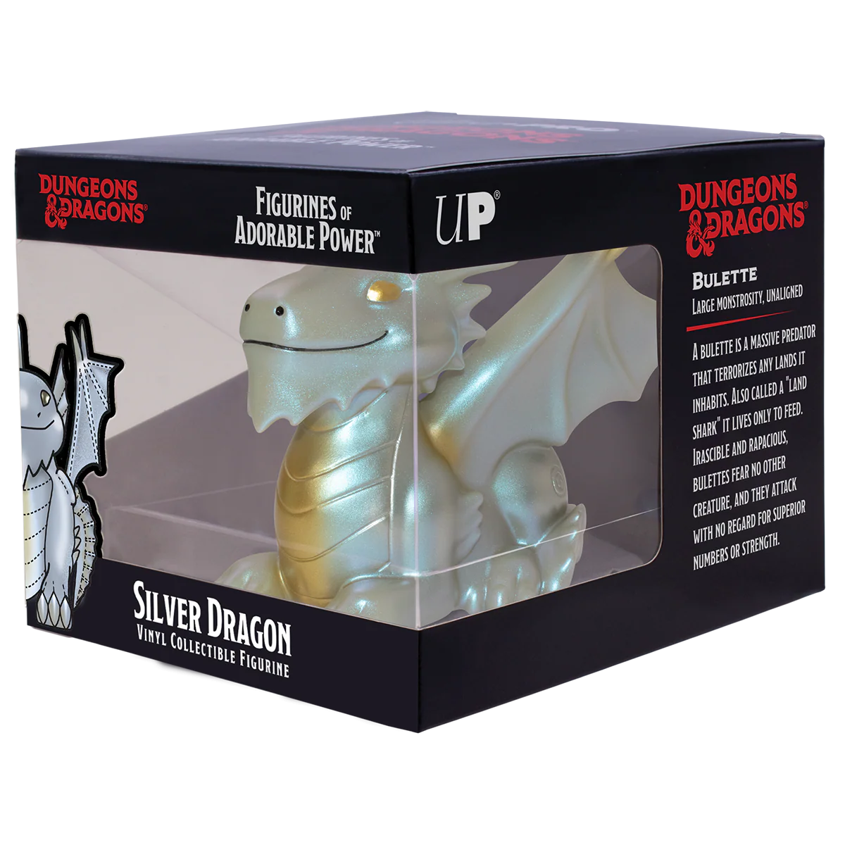 FIGURINES OF ADORABLE POWER®: Dungeons & Dragons "Silver Dragon" - Image 6