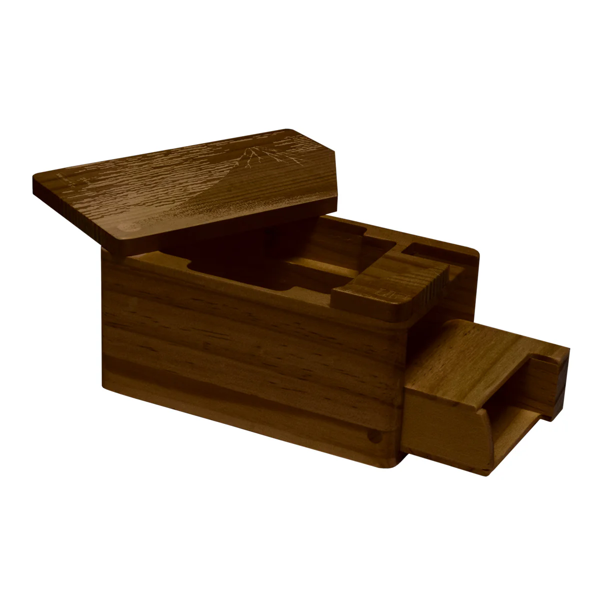 Fine Art Hako Wooden DECK BOX® by Hokusai - Image 2