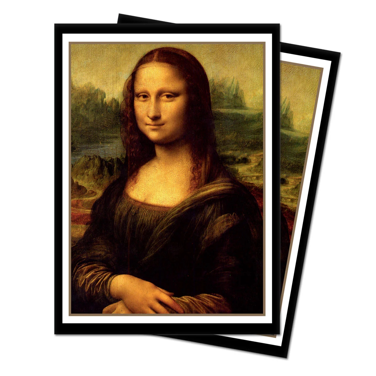 Fine Art Mona Lisa Standard DECK PROTECTOR® Sleeves (65ct) by Leonardo da Vinci