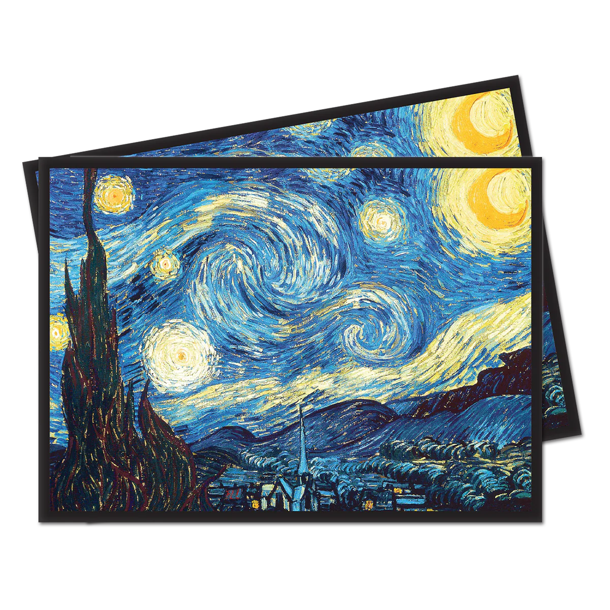 Fine Art Starry Night Standard DECK PROTECTOR® Sleeves (100ct) by Vincent Van Gogh