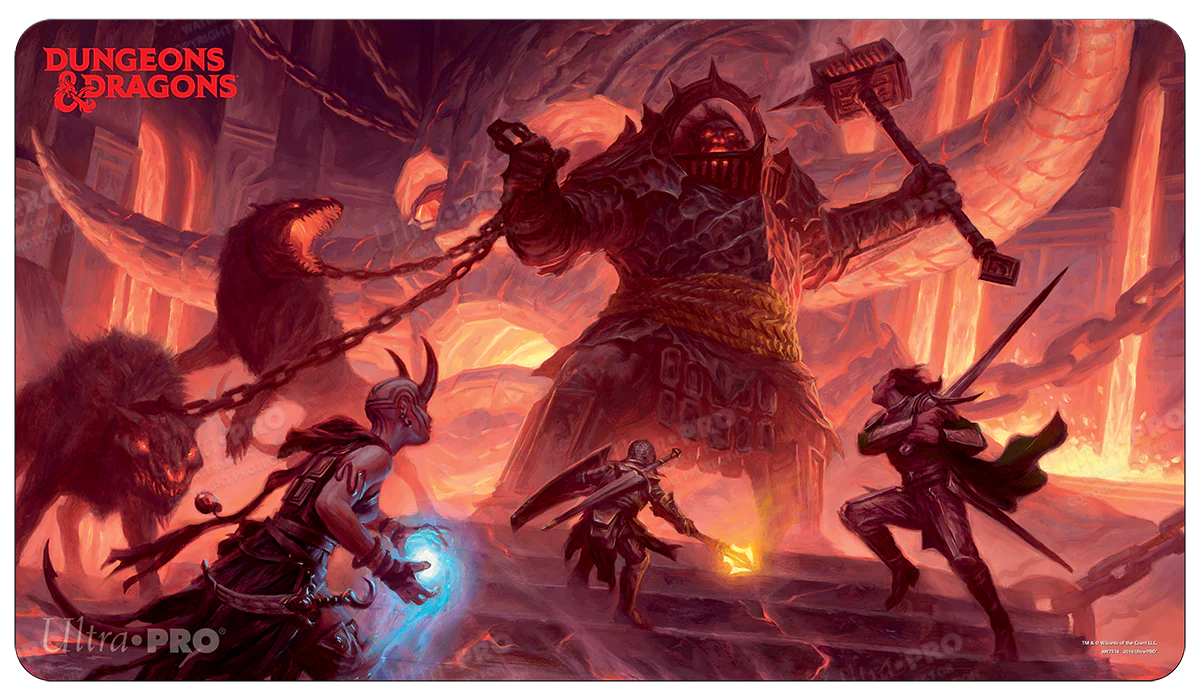 Fire Giant Standard Gaming Playmat for Dungeons & Dragons