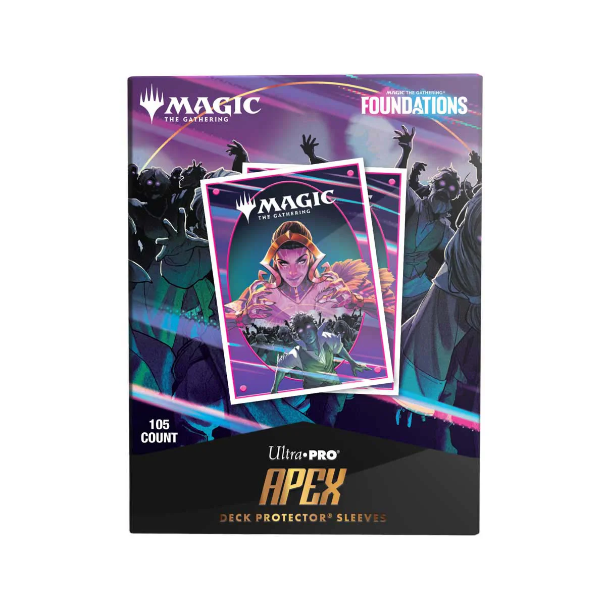 Foundations Liliana 105ct APEX DECK PROTECTOR® Sleeves for Magic: The Gathering - Image 2