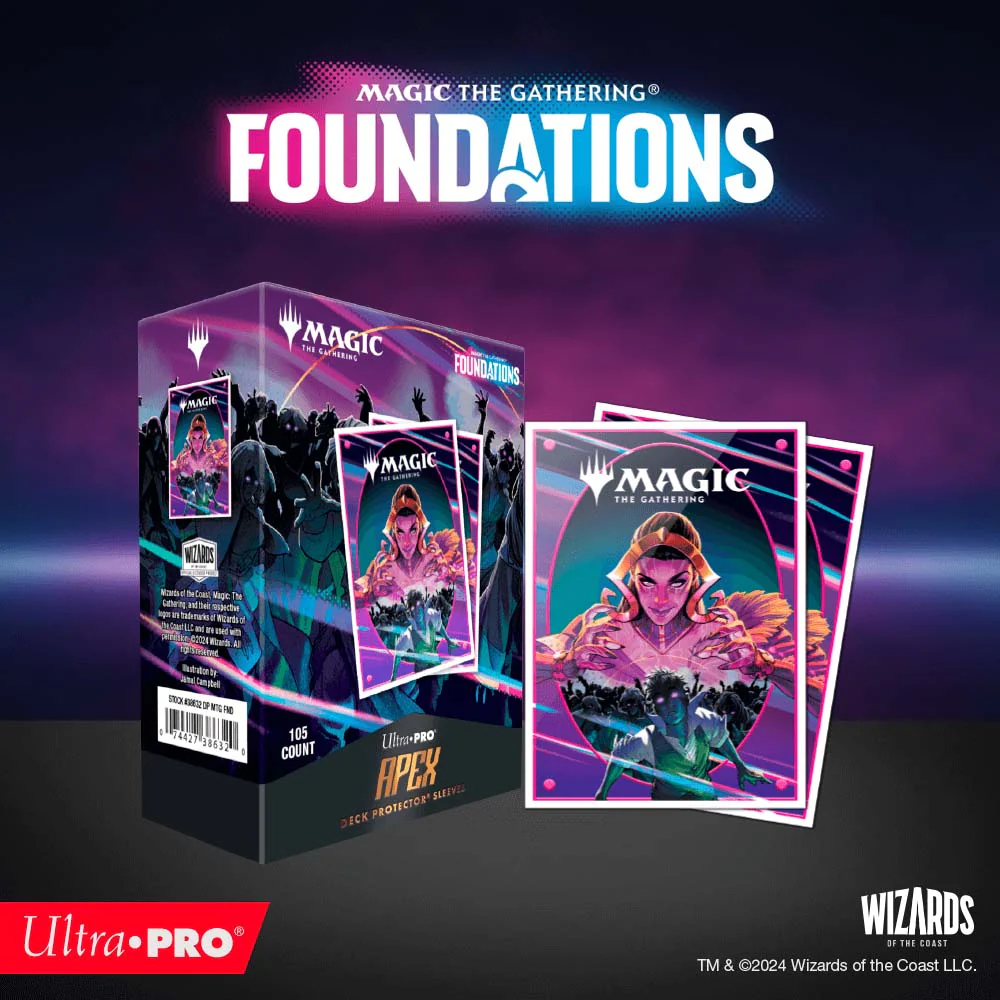 Foundations Liliana 105ct APEX DECK PROTECTOR® Sleeves for Magic: The Gathering - Image 5