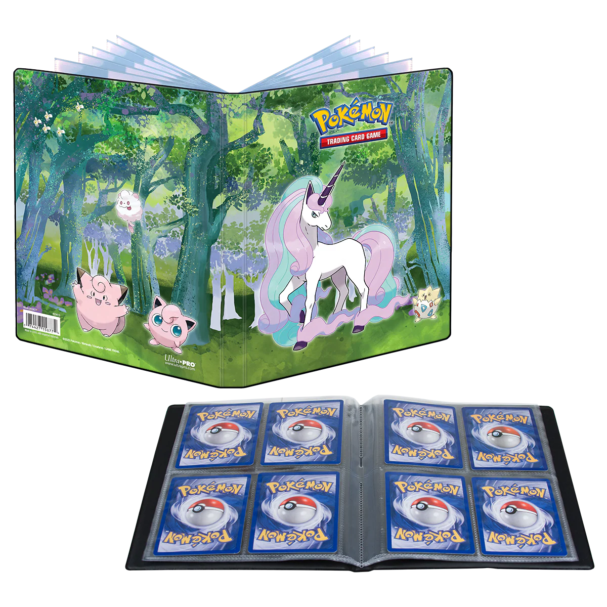 Gallery Series Enchanted Glade 4-Pocket Portfolio for Pokémon