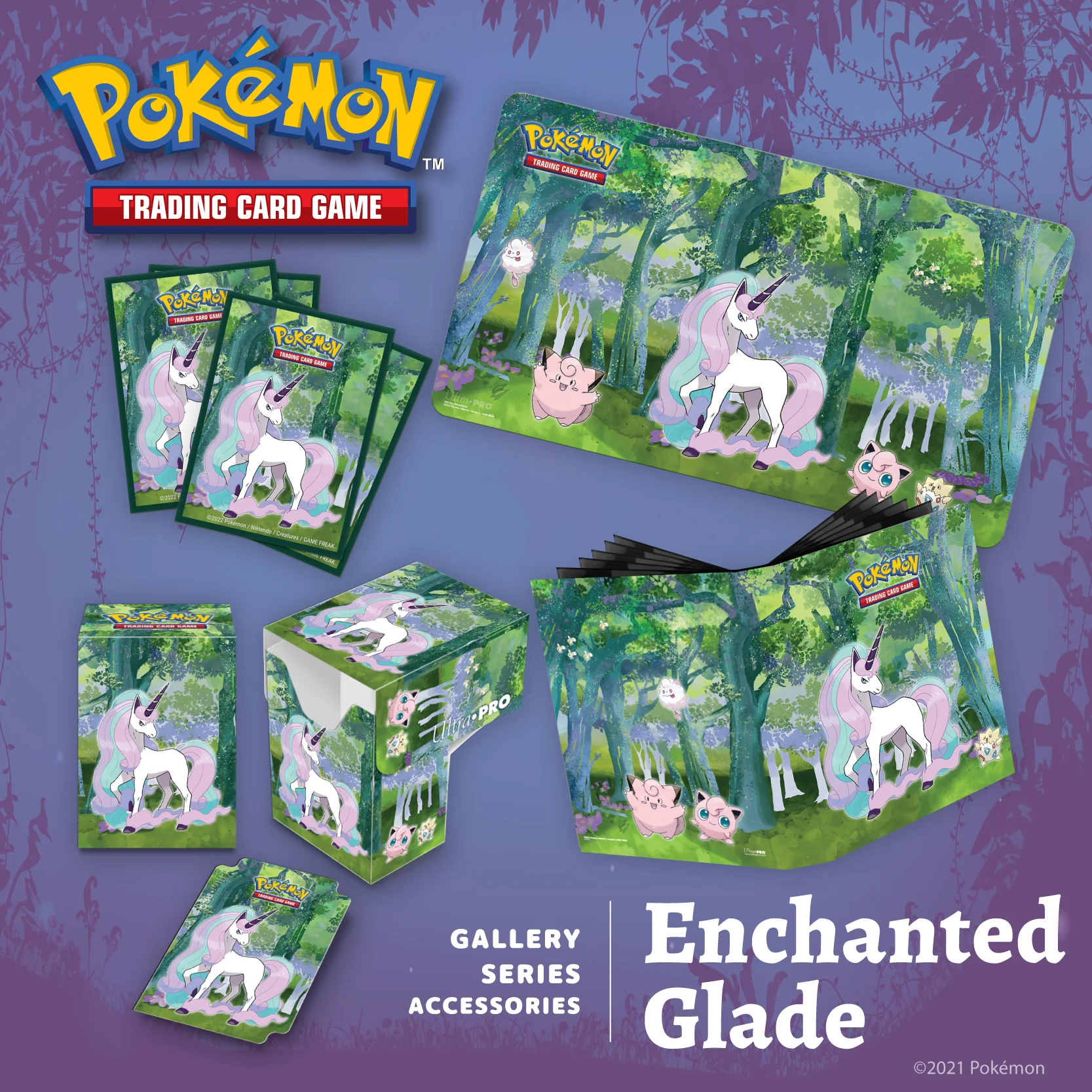 Gallery Series Enchanted Glade 9-Pocket PRO-BINDER® for Pokémon - Image 2