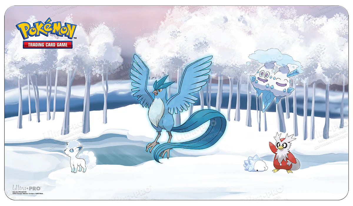 Gallery Series Frosted Forest Standard Gaming Playmat Mousepad for Pokemon