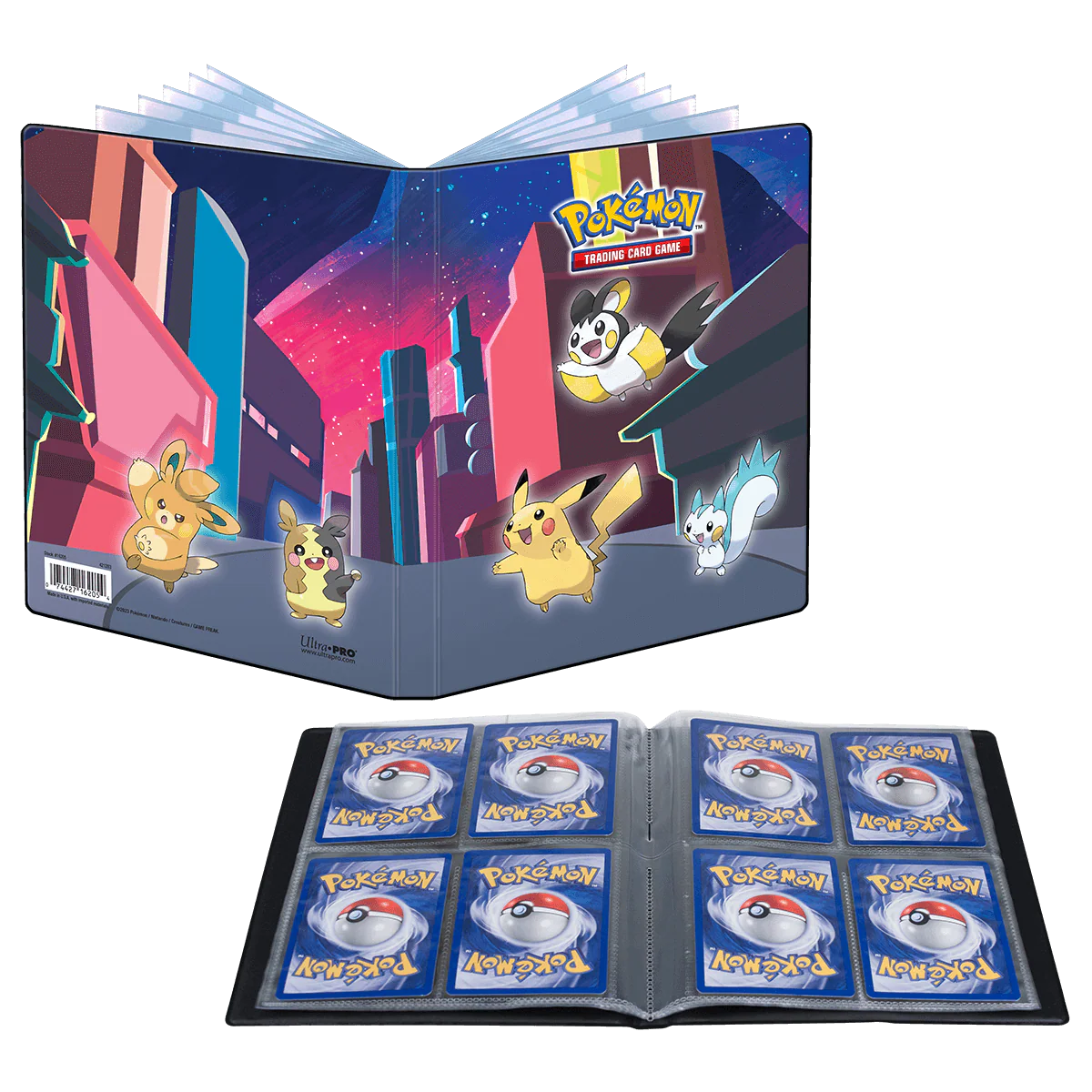 Gallery Series Shimmering Skyline 4-Pocket Portfolio for Pokémon
