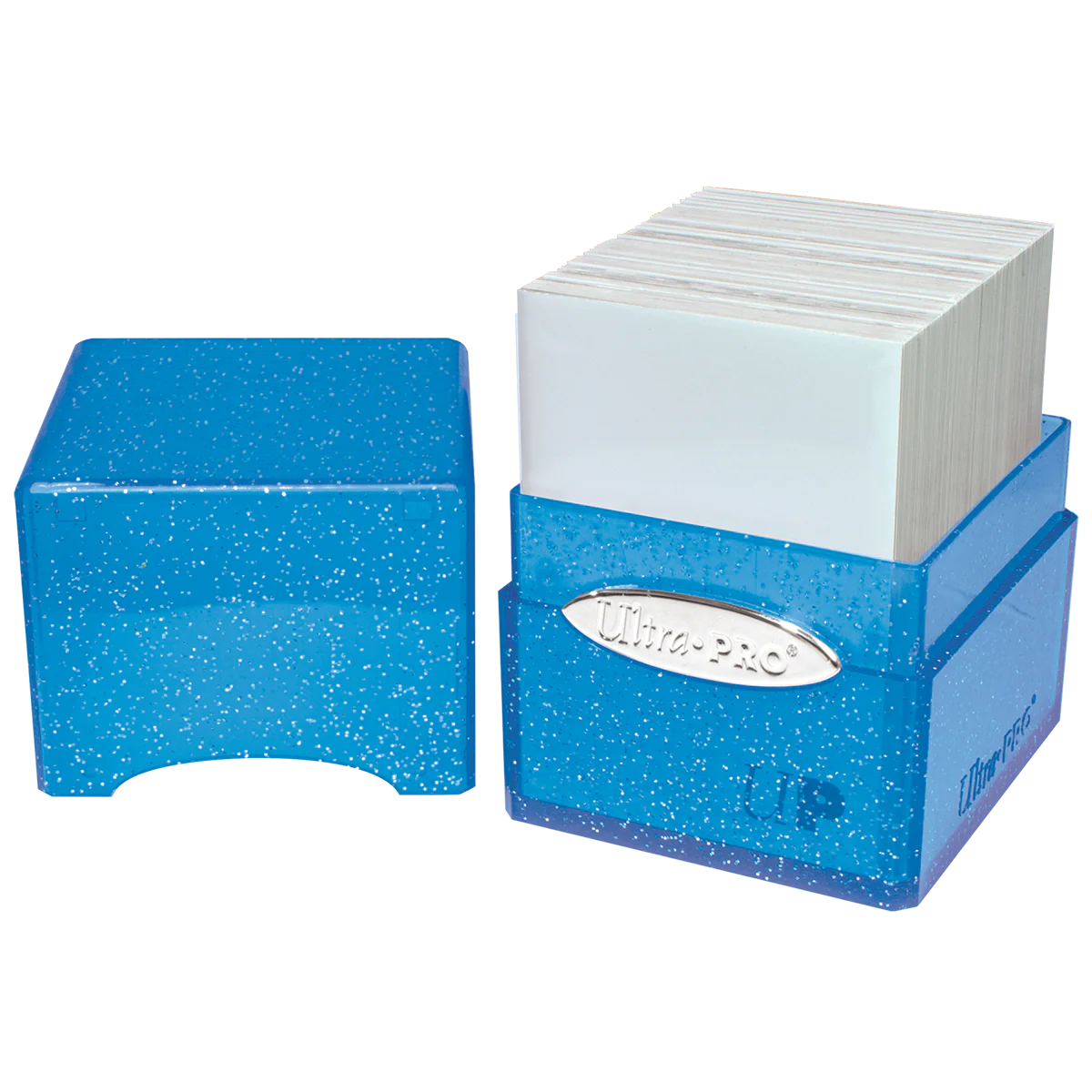 Glitter SATIN® Cube - Blue - Image 2