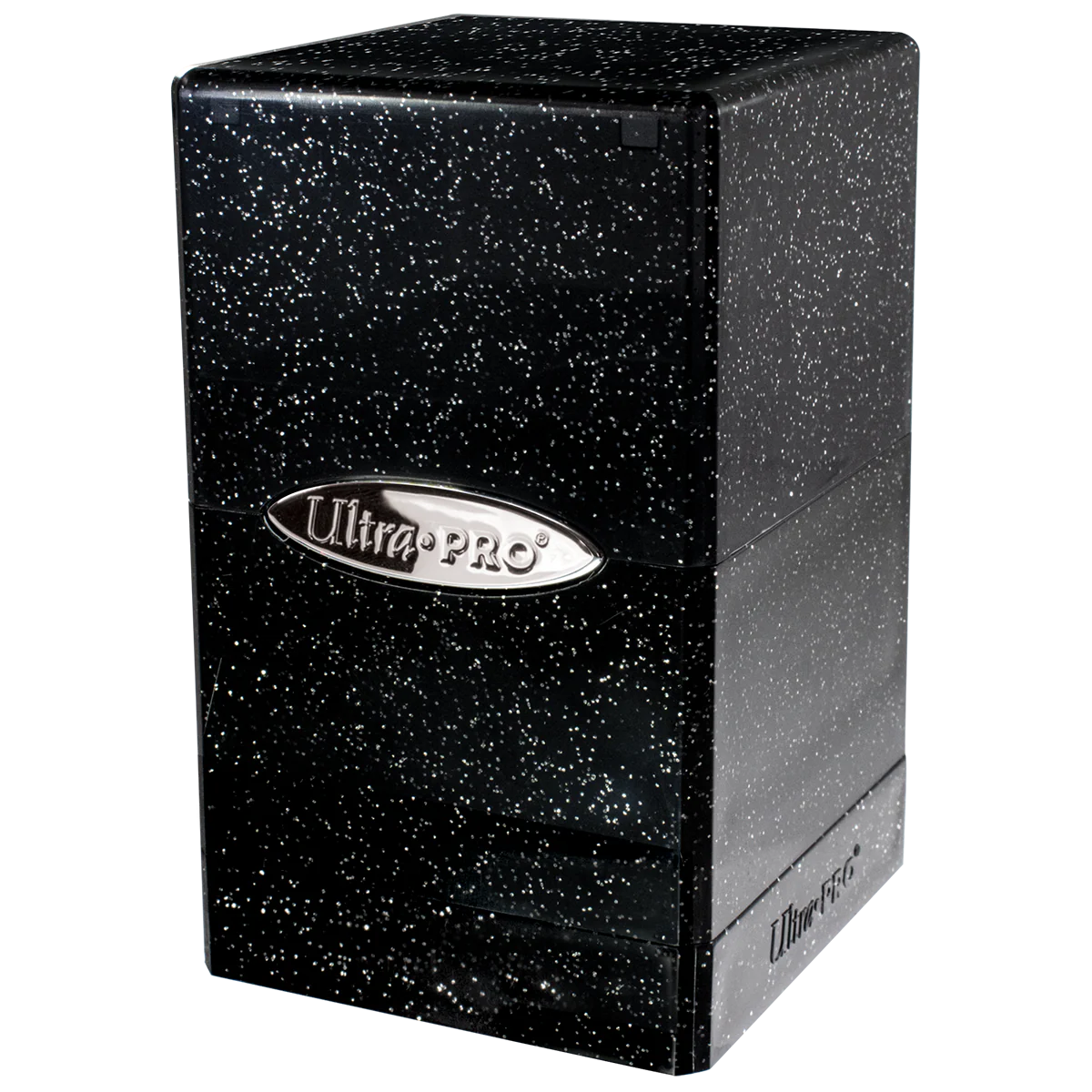 Glitter SATIN® Tower DECK BOX® - Black