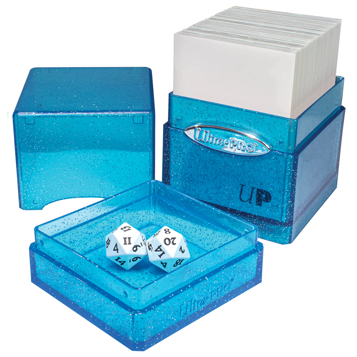 Glitter SATIN® Tower DECK BOX® - Blue - Image 2