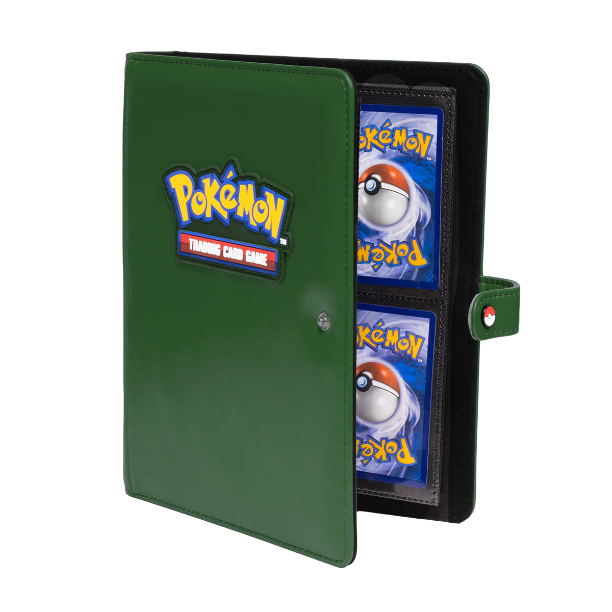 Green 4-Pocket Premium Snap Binder for the Pokémon Trading Card Game