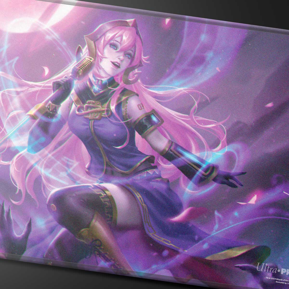 Hatsune Miku - Secret Lair - Stitched Edge Playmat for Magic: The Gathering - (Fall) Liliana of the Dark Realms - Image 2