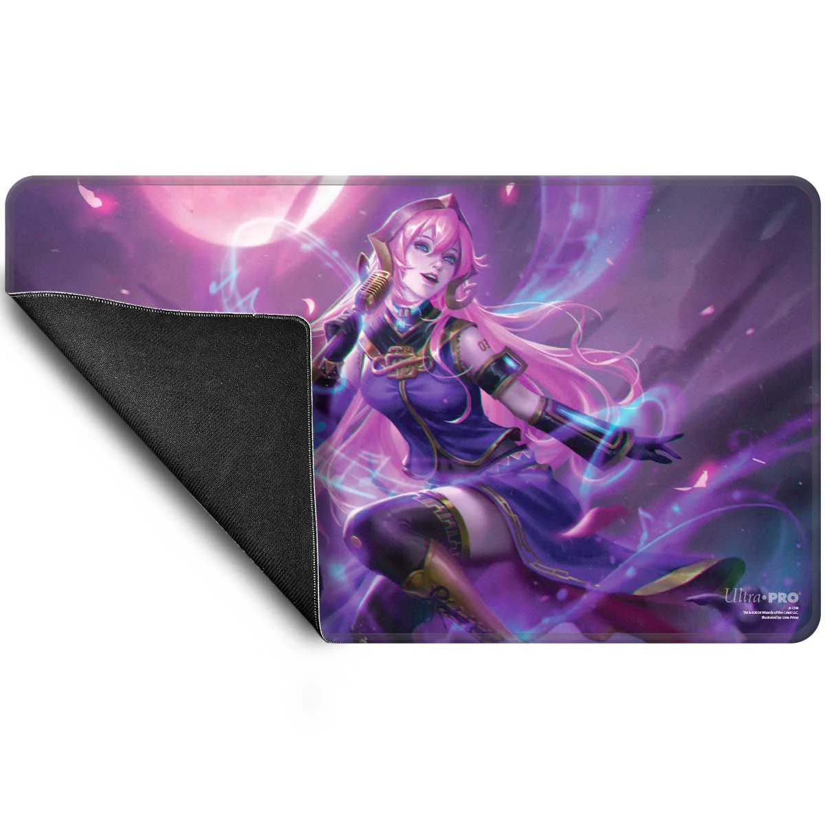 Hatsune Miku - Secret Lair - Stitched Edge Playmat for Magic: The Gathering - (Fall) Liliana of the Dark Realms - Image 3
