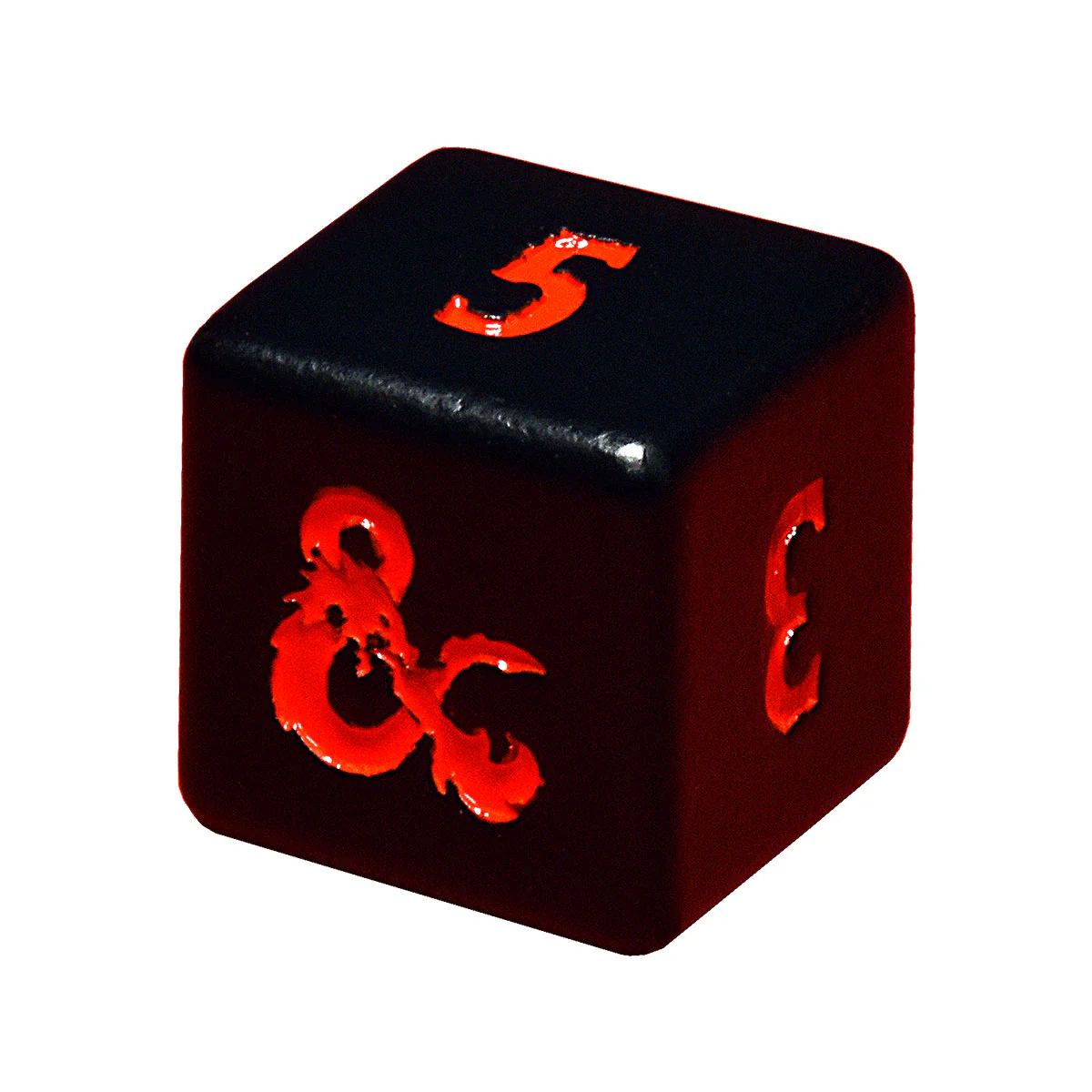 HEAVY METAL® Black and Red D6 Dice Set (4ct) for Dungeons & Dragons - Image 2