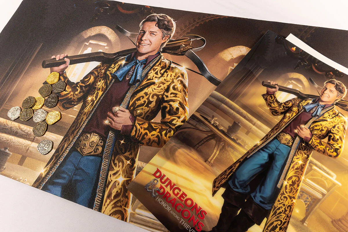 Honor Among Thieves Hugh Grant Standard Gaming Playmat for Dungeons & Dragons - Image 3