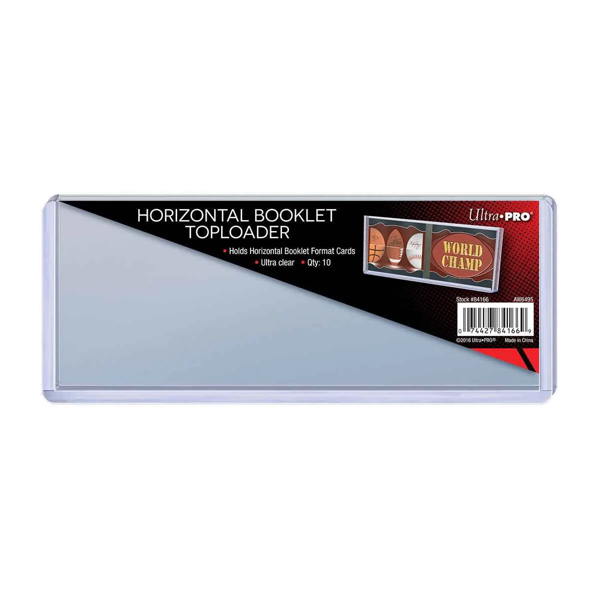 Horizontal Booklet Card TOPLOADER® Sleeves (10ct)