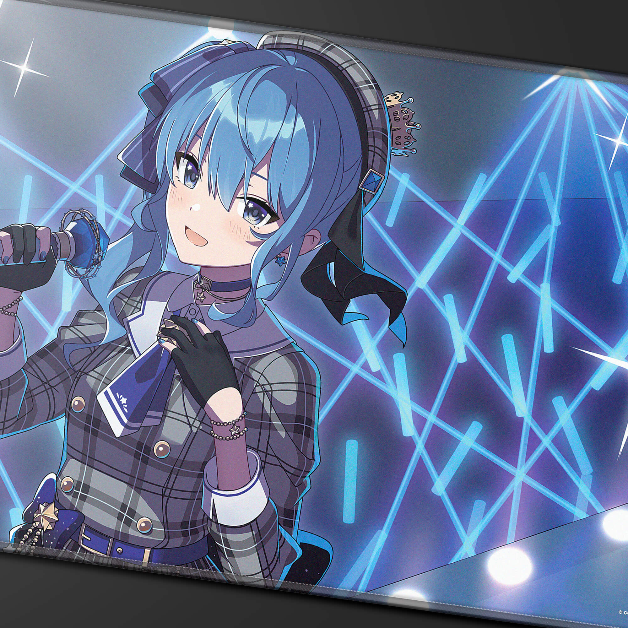 Hoshimachi Suisei Stitched Playmat for the hololive OFFICIAL CARD GAME - Image 2