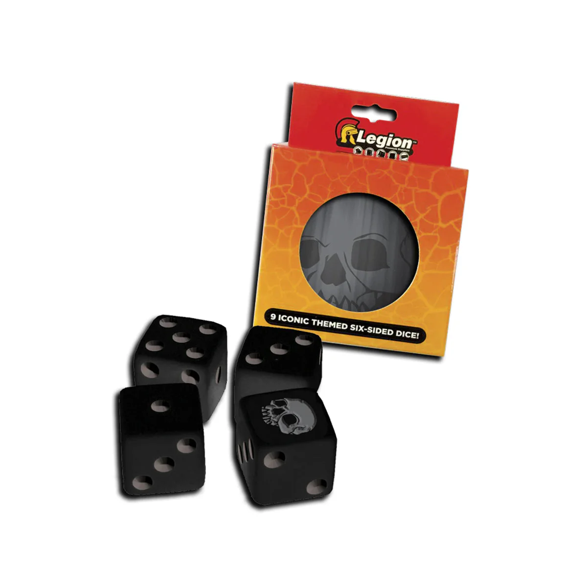 Iconic Skull D6 Dice Tin