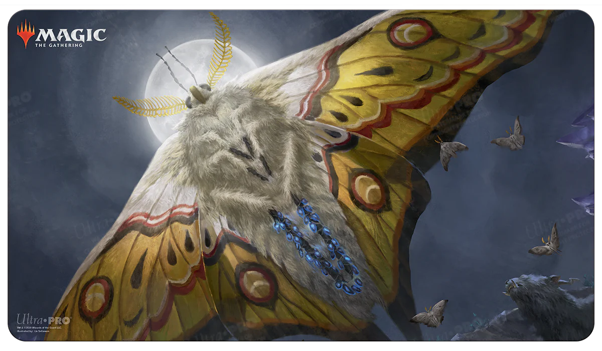 Ikoria: Lair of Behemoths Luminous Broodmoth Standard Gaming Playmat for Magic: The Gathering