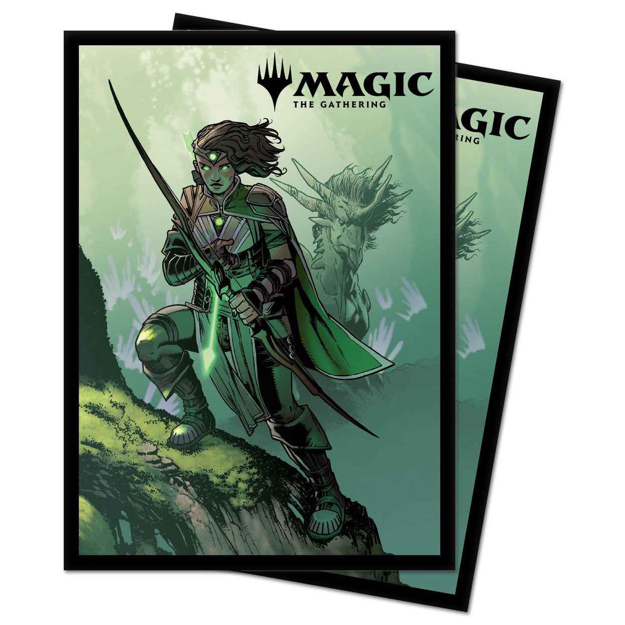 Ikoria: Lair of Behemoths Vivien, Monster's Advocate Alt Art DECK PROTECTOR® Sleeves for Magic: The Gathering