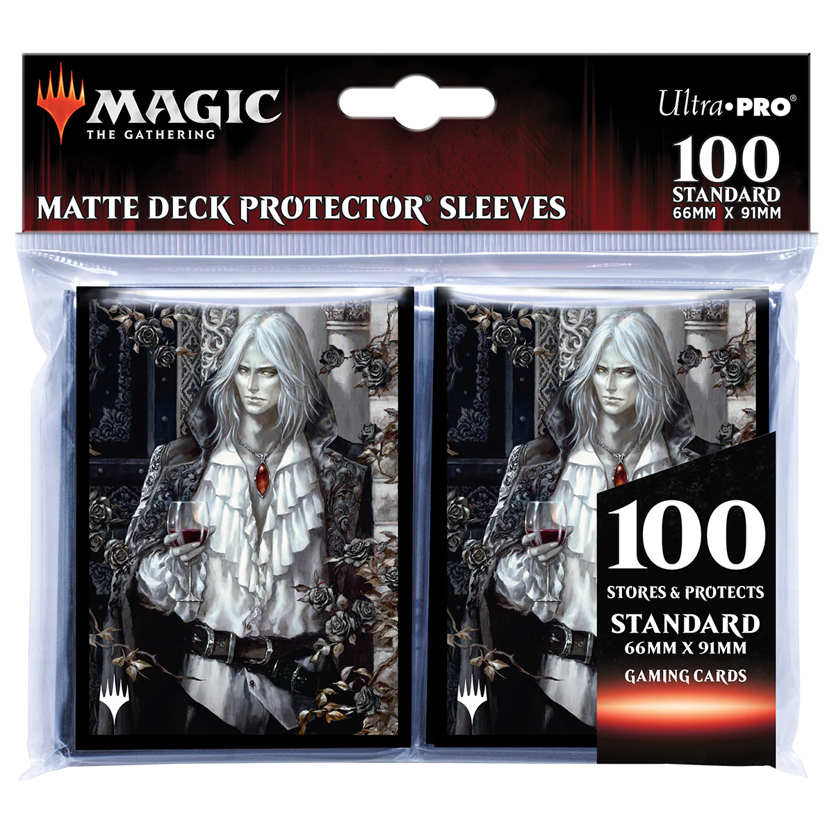 Innistrad: Crimson Vow Sorin the Mirthless Standard DECK PROTECTOR® Sleeves (100ct) for Magic: The Gathering - Image 2