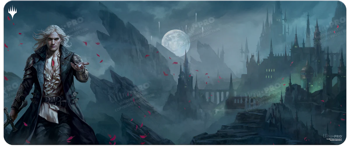 Innistrad: Crimson Vow Sorin and Castle 6ft Table Playmat for Magic: The Gathering