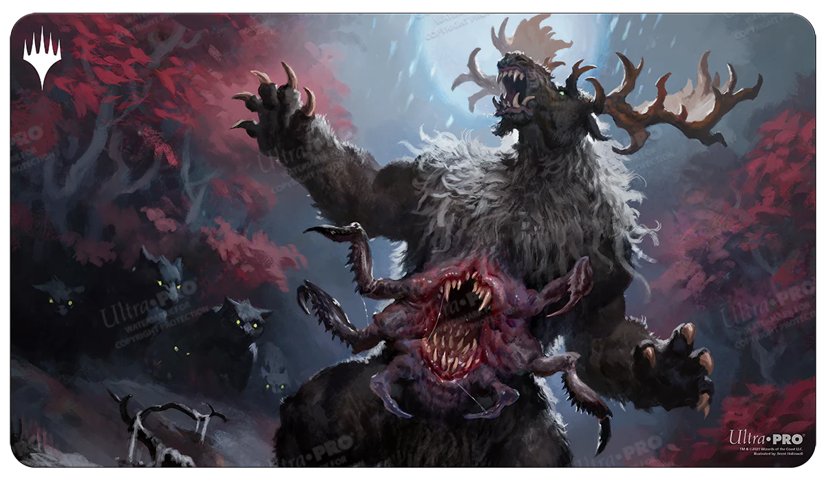 Innistrad: Crimson Vow Ulvenwald Behemoth Standard Gaming Playmat for Magic: The Gathering