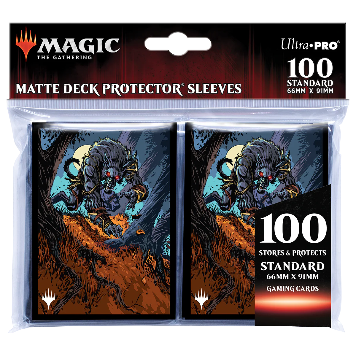 Innistrad: Midnight Hunt Moonrage Brute Standard DECK PROTECTOR® Sleeves (100ct) for Magic: The Gathering - Image 2