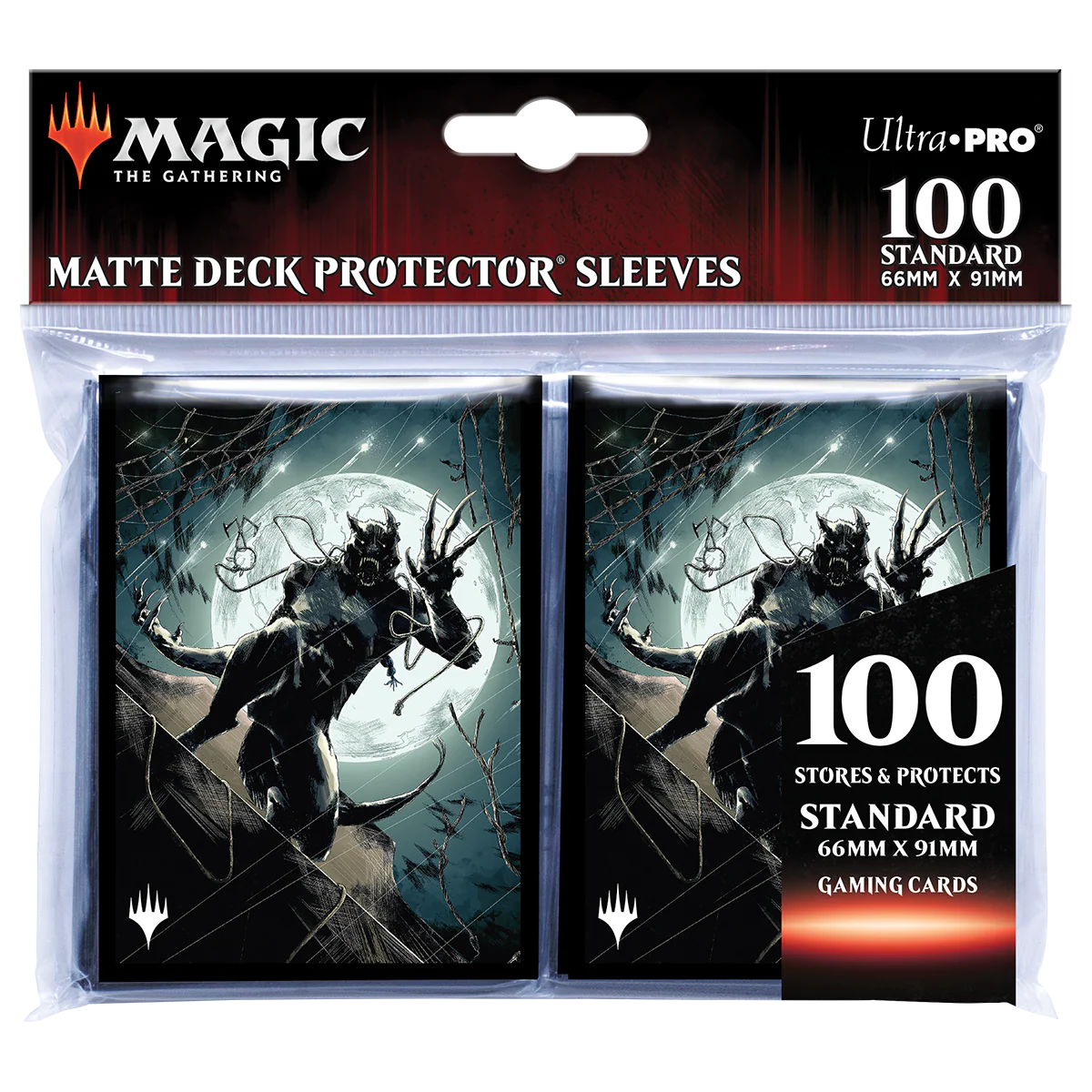 Innistrad: Midnight Hunt Seafaring Werewolf Standard DECK PROTECTOR® Sleeves (100ct) for Magic: The Gathering - Image 2