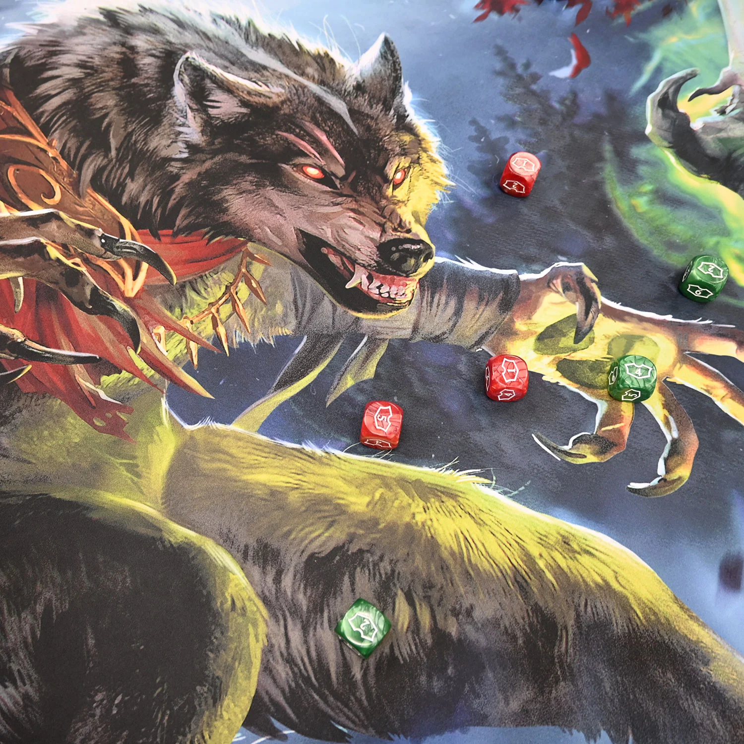 Innistrad: Midnight Hunt Set Booster Key Art 6ft Table Playmat for Magic: The Gathering - Image 2