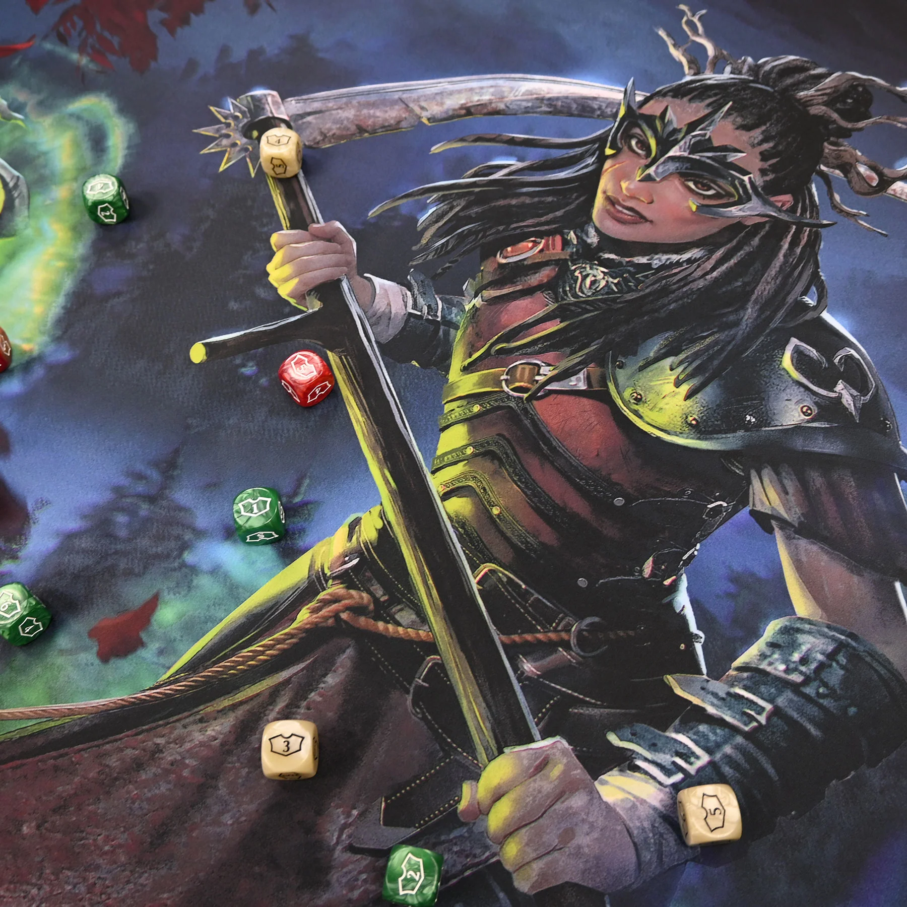 Innistrad: Midnight Hunt Set Booster Key Art 6ft Table Playmat for Magic: The Gathering - Image 4