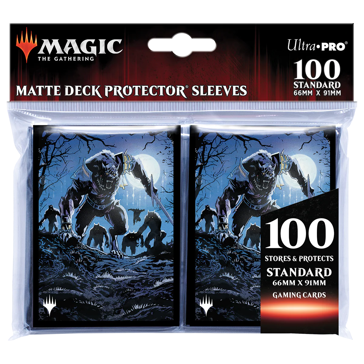 Innistrad: Midnight Hunt Tovolar, the Midnight Scourge Standard DECK PROTECTOR® Sleeves (100ct) for Magic: The Gathering - Image 2