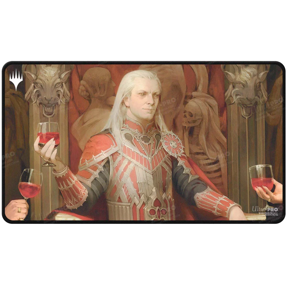 Innistrad Remastered Edgar Markov Black Stitched Playmat for Magic: The Gathering