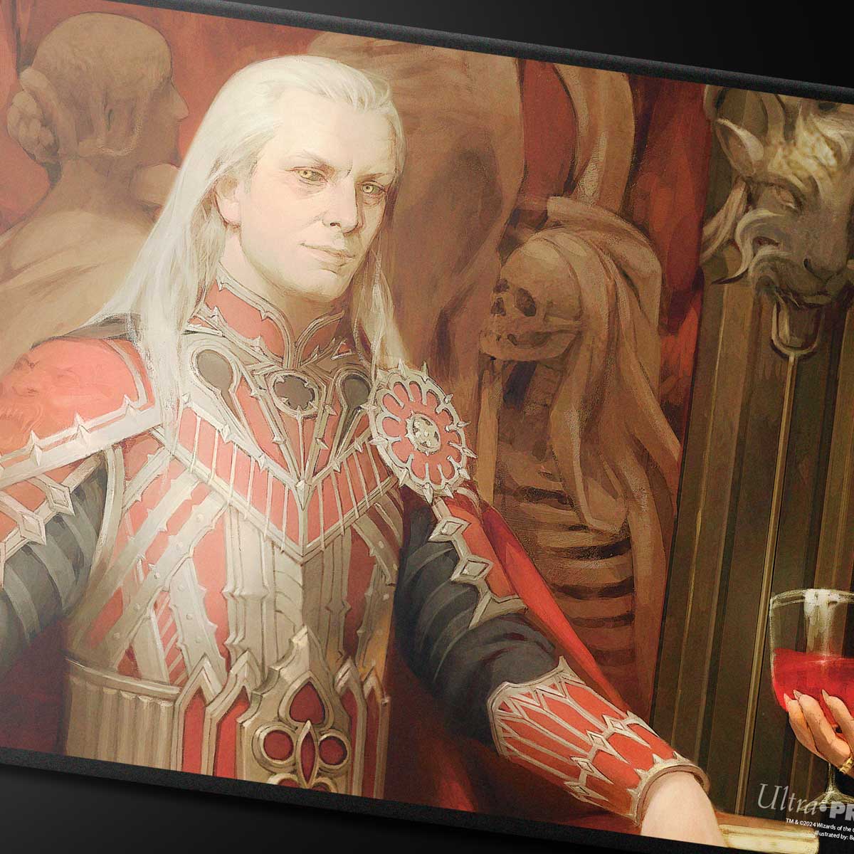Innistrad Remastered Edgar Markov Black Stitched Playmat for Magic: The Gathering - Image 2