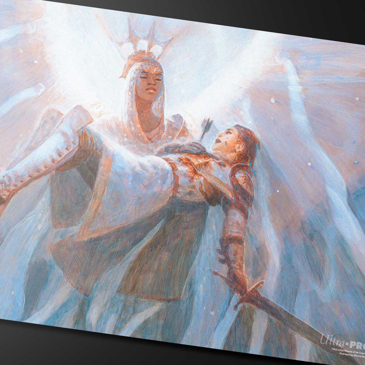 Innistrad Remastered Restoration Angel Playmat for Magic: The Gathering - Image 2