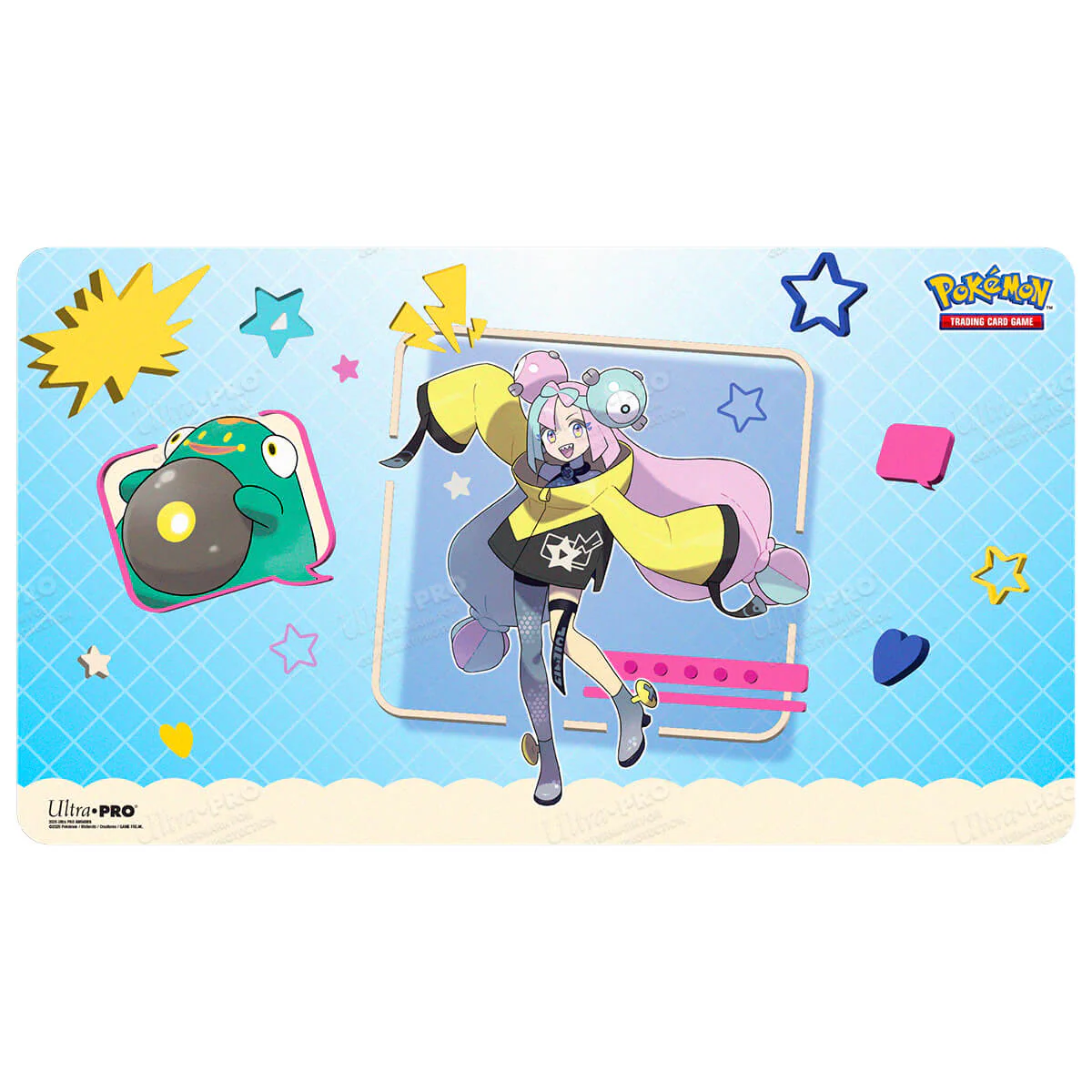 Iono and Bellibolt Playmat for Pokémon