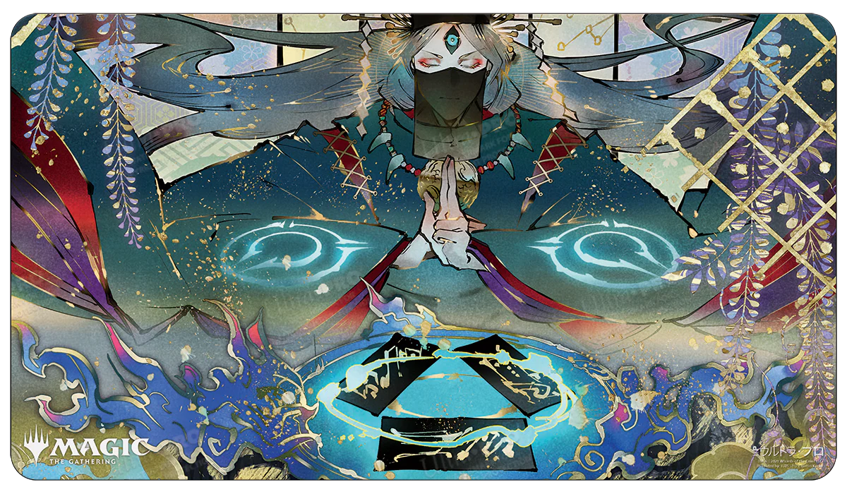 Japanese Mystical Archive Strategic Planning Standard Gaming Playmat for Magic: The Gathering