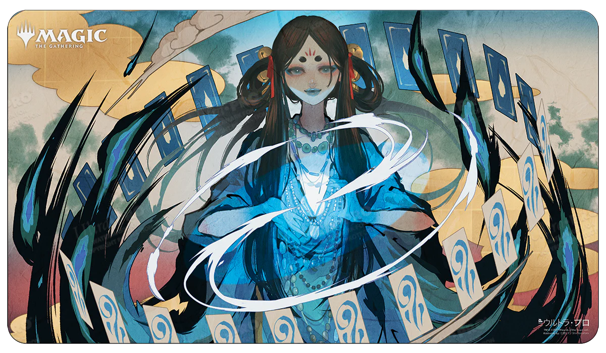 Japanese Mystical Archive Time Warp Standard Gaming Playmat for Magic: The Gathering