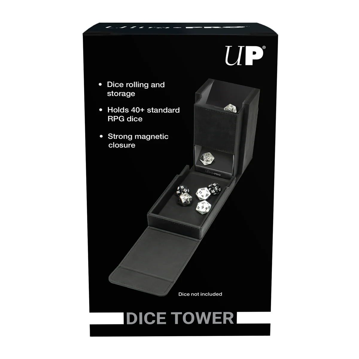 Jet Black ALCOVE® Dice Tower - Image 9
