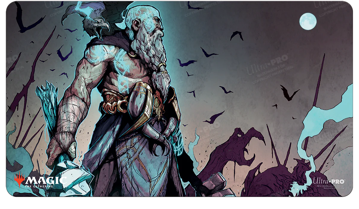 Kaldheim: Alrund, God of the Cosmos Standard Gaming Playmat for Magic: The Gathering