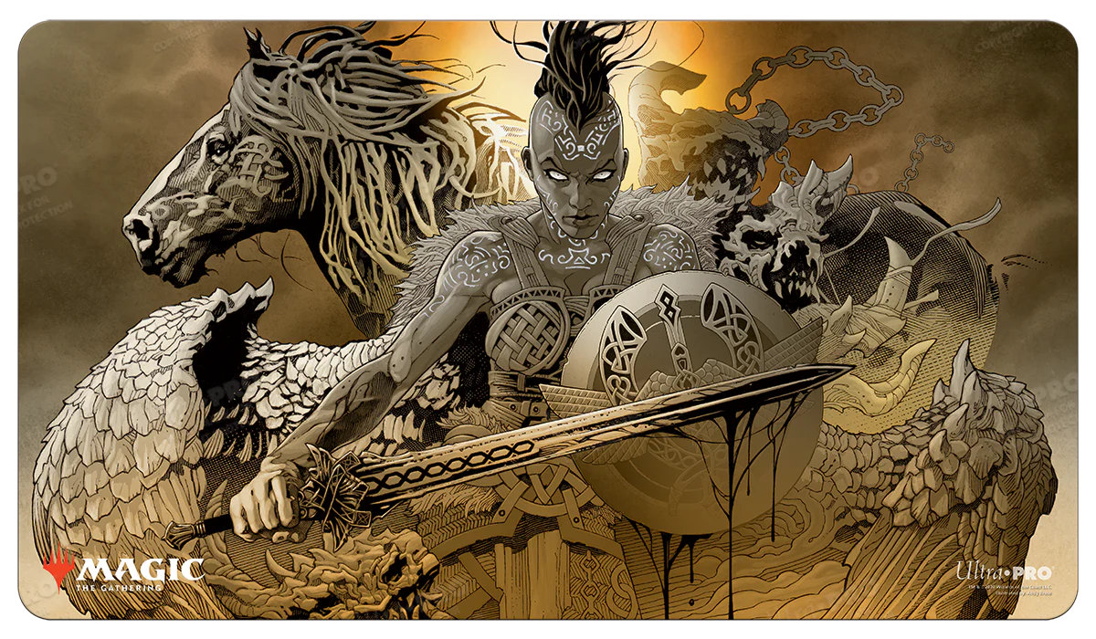 Kaldheim Reidane, God of the Worthy Standard Gaming Playmat for Magic: The Gathering