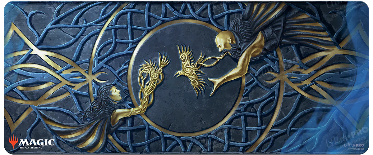 Kaldheim: The Raven’s Warning Table Playmat for Magic: The Gathering