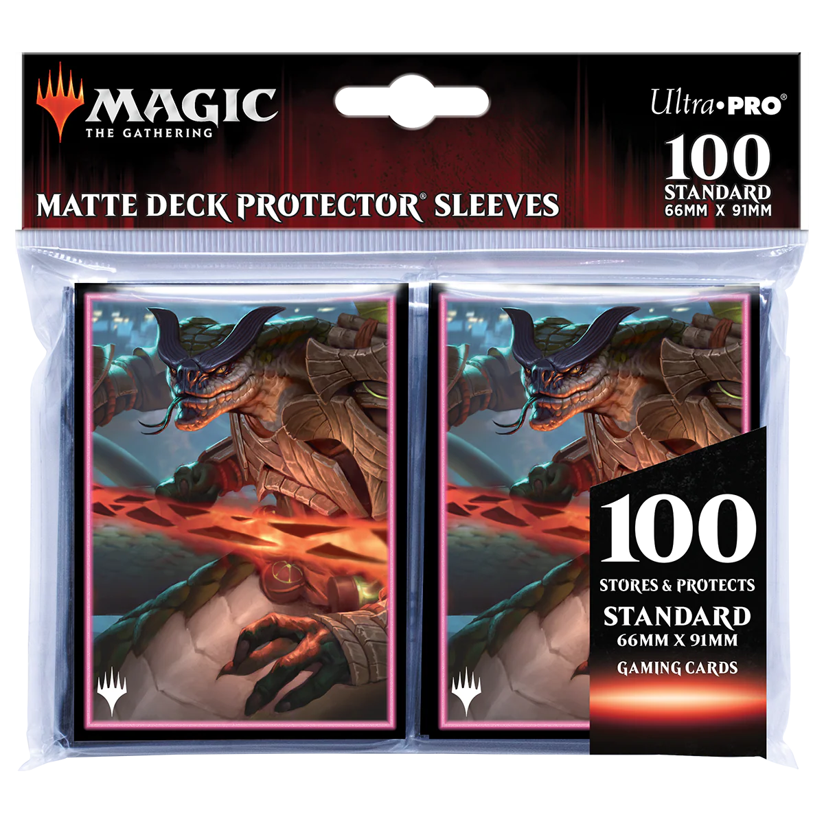 Kamigawa Neon Dynasty Chishiro, the Shattered Blade Standard DECK PROTECTOR® Sleeves (100ct) for Magic: The Gathering - Image 2